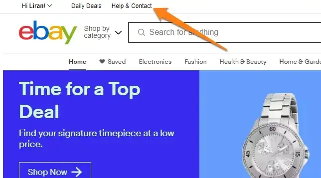 Свяжитесь с eBay напрямую для более быстрой поддержки.